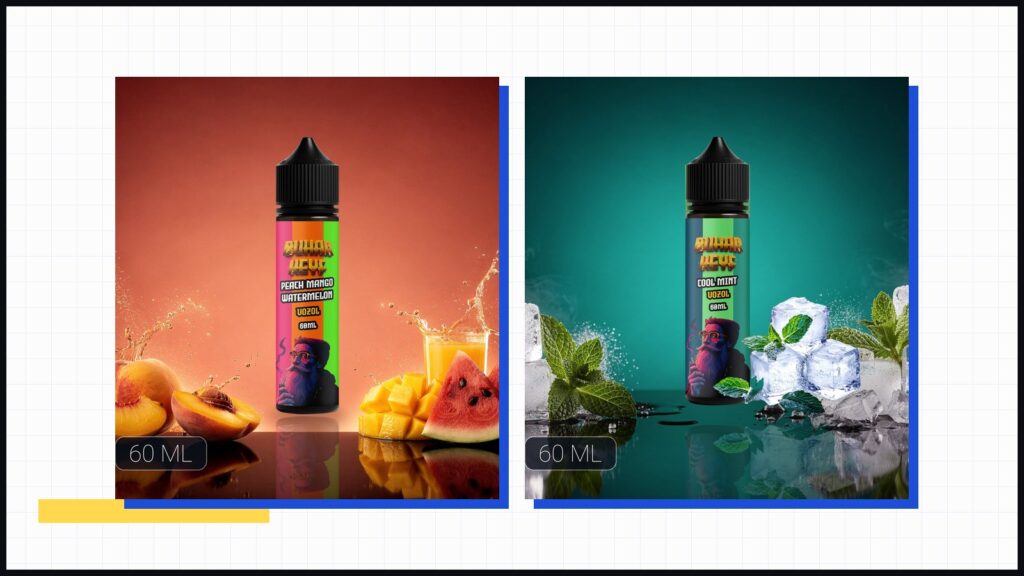 60-ml-Liquids von Vozol
